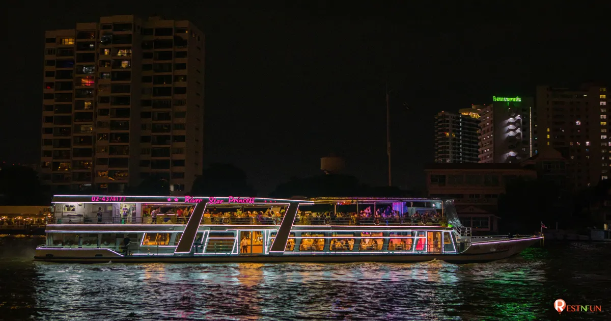 อลังการ หรูหรากับ river star princess dinner cruise in bangkok
